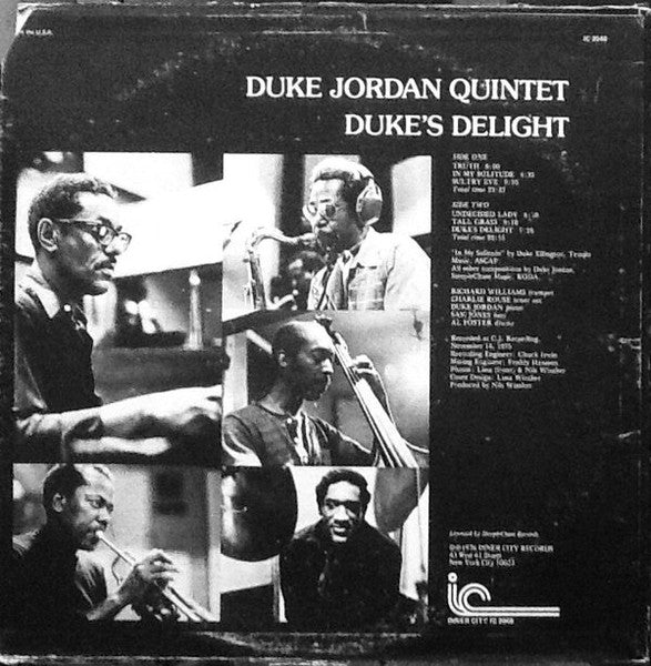 Duke Jordan Quintet / Duke&