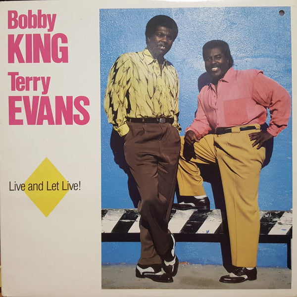 Bobby King & Terry Evans / Live And Let Live! - LP Used