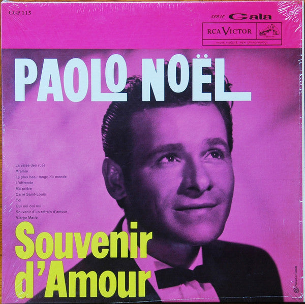 Paolo Noël / Memory of Love - LP Used