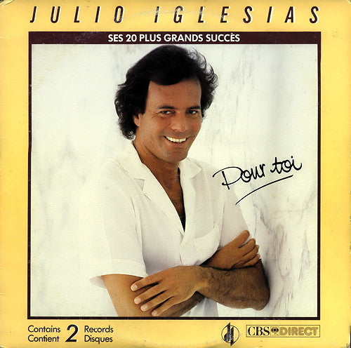 Julio Iglesias / Pour Toi - Ses 20 Plus Grands Succès - 2LP Used