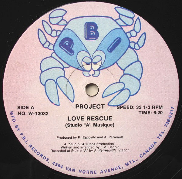 Project / Love Rescue - LP 12&