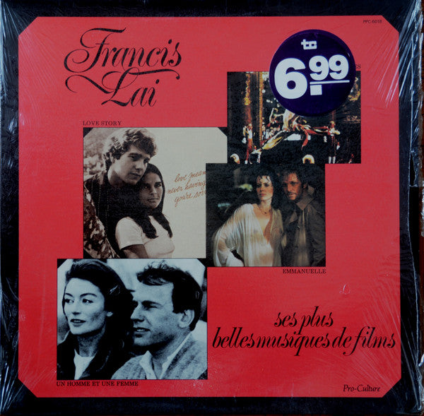 Francis Lai / Ses Plus Belles Musiques de Films - LP Used