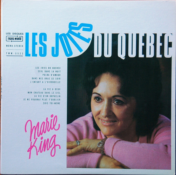 Marie King / Les Joie Du Quebec - LP Used