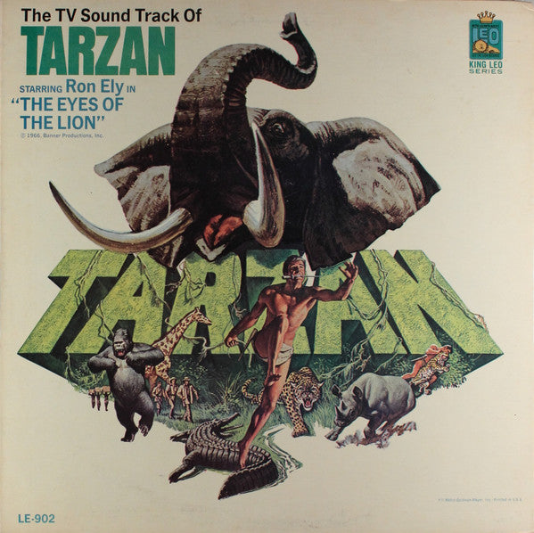 Ron Ely / Tarzan Starring Ron Ely In "The Eyes Of The Lion" - LP Used