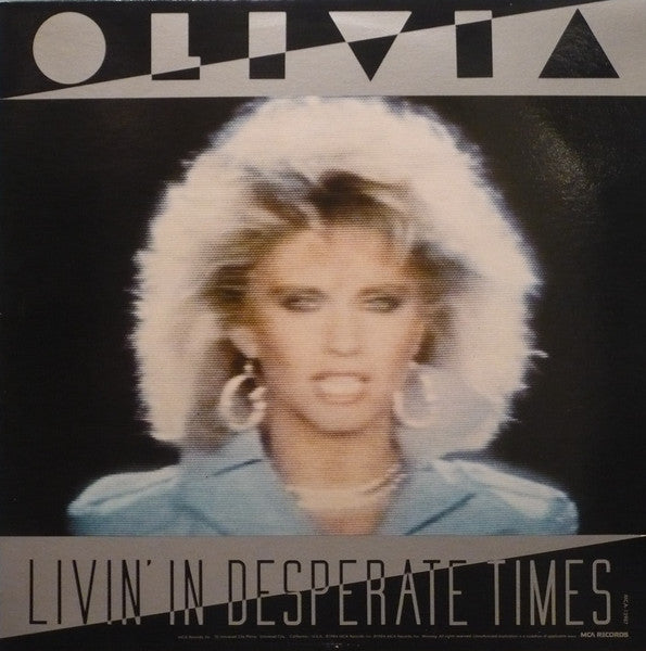 Olivia Newton-John / Living In Desperate Times / Twist Of Fate - LP Used 12&