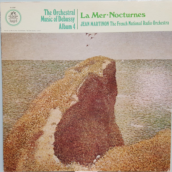 Debussy, Jean Martinon, The French National Radio Orchestra / La Mer + Nocturnes - LP (Used)