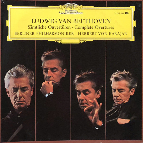 Beethoven, Herbert von Karajan / Sämtliche Ouvertüren · Complete Overtures - 2LP Used