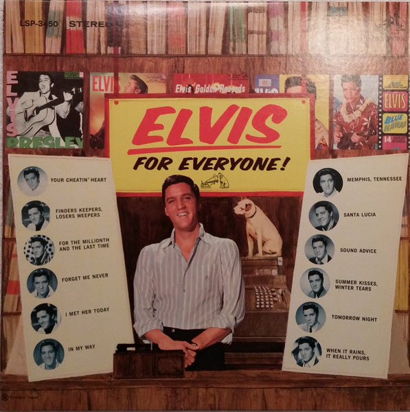 Elvis Presley / Elvis For Everyone! - LP USED