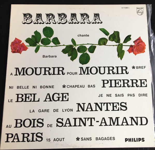 Barbara / Barbara Chante Barbara - LP USED