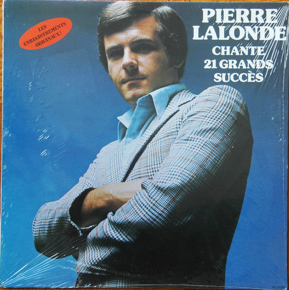 Pierre Lalonde / Chante 21 Grands Succès - LP USED