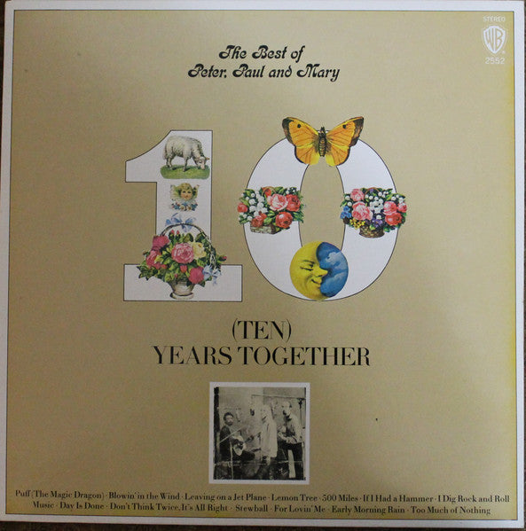 Peter, Paul And Mary / The Best Of Peter, Paul And Mary (Ten) Years Together - LP Used