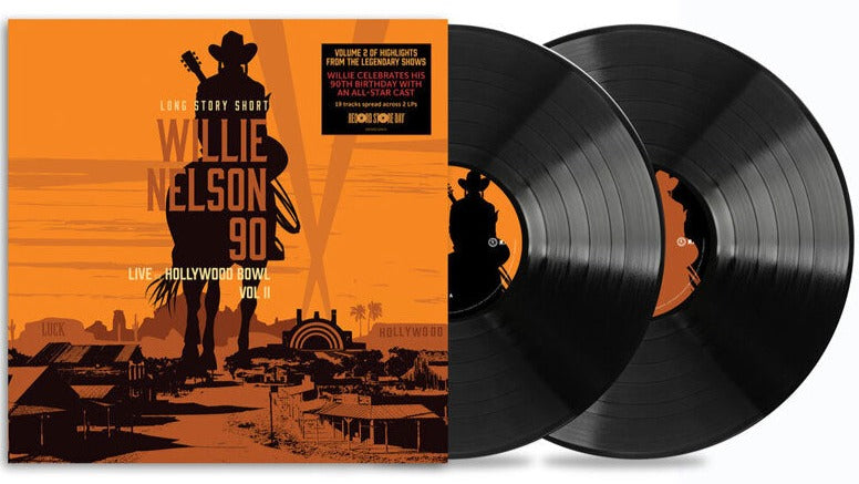 Willie Nelson + Various Artists / Long Story Short: Willie Nelson 90 - Live At The Hollywood Bowl Vol. II - 2LP