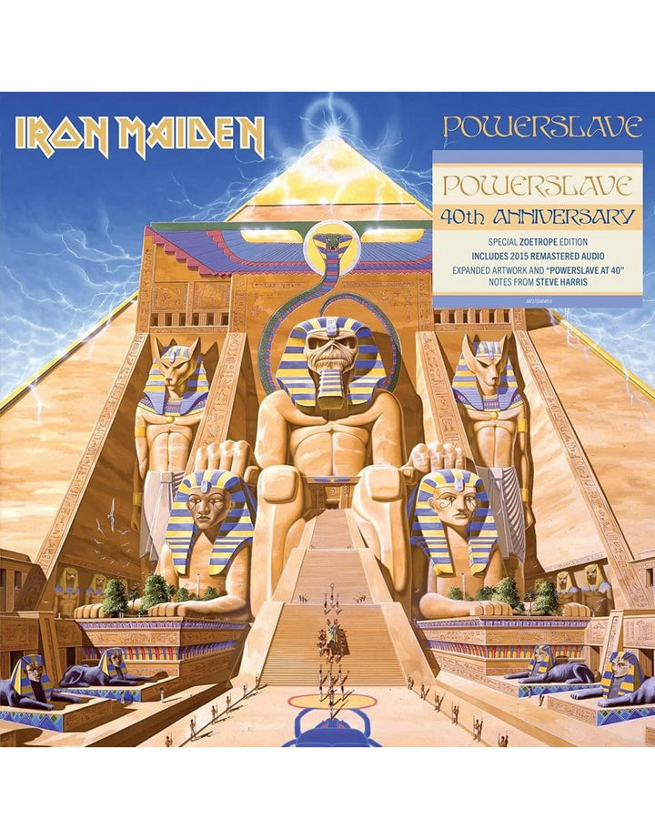 洋楽 Iron Maiden - Powerslave Zoetrope iron-maiden-powerslave-40th-