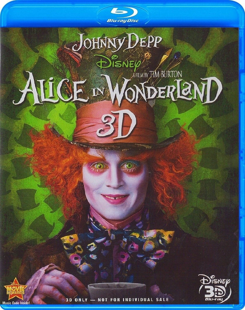 Alice In Wonderland - Blu-Ray 3D (Used)