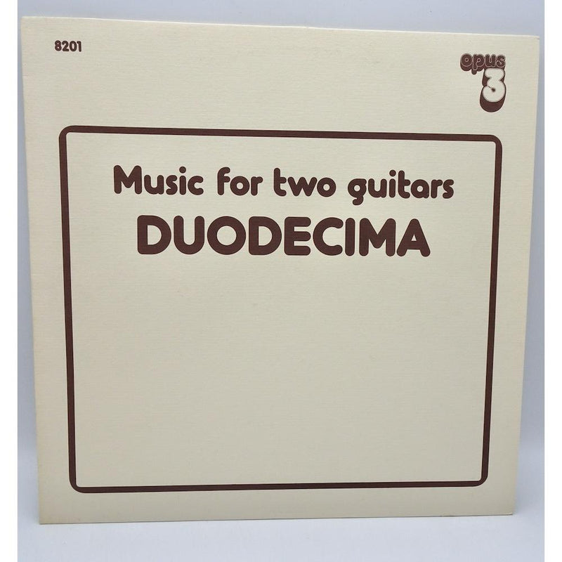 Duodecima / Music For Two Guitars - LP Used