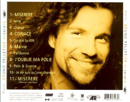 Bruno Pelletier / Miserere - CD (Used)