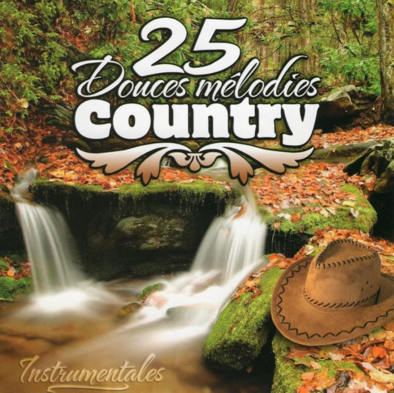 Artistes Varies / 25 Douces Mélodies Country - CD