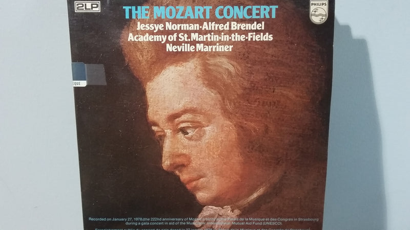 Jessye Norman, Alfred Brendel, The Academy Of St. Martin-in-the-Fields, Sir Neville Marriner ‎/ The Mozart Concert - LP (used)