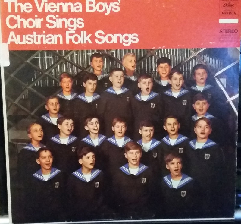 The Vienna Boys Choir / Sings Austrian Folk Songs - LP (used)