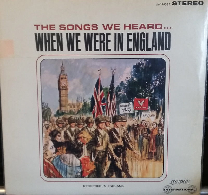 Various ‎/ The Songs We Heard... When We Were In England - LP (used)
