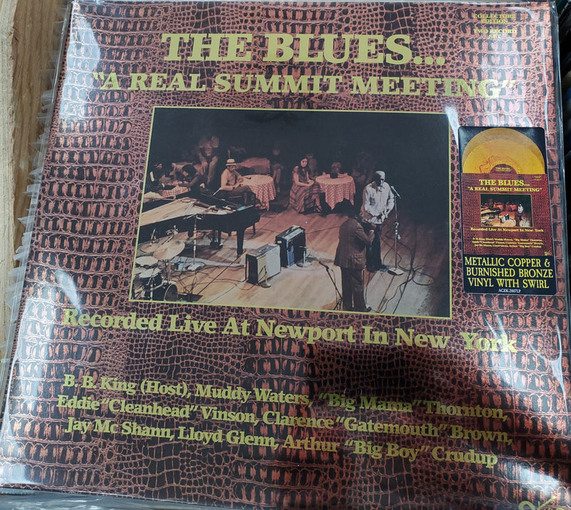 Various / The Blues... "A Real Summit Meeting" - 2LP GOLD