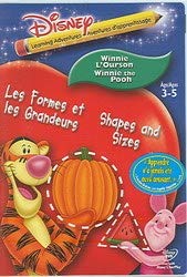 Winnie the Pooh: Shapes and Sizes (Version française)