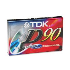 TKD ELECTRONICS Standard Size Audio Cassette, Normal Bias, 90 Minutes (45 x 2) (Case of 48)