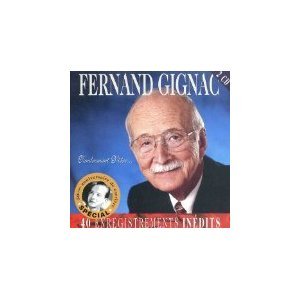 Fernand Gignac / Tenderly yours... 40 unreleased recordings - CD (Used)