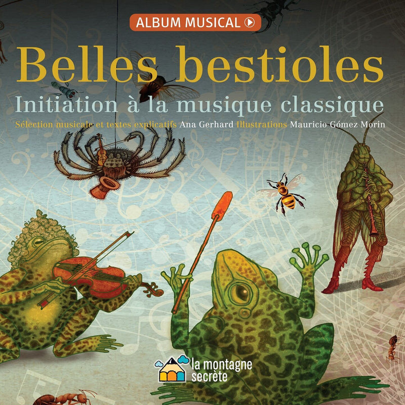 Belles bestioles - Livre+CD