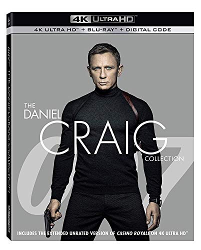 007 James Bond / The Daniel Craig 4 Movie Collection - 4K/Blu-Ray