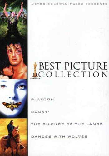 MGM Best Picture Gift Set (The Silence of the Lambs + Platoon + Dances with Wolves + Rocky) - DVD