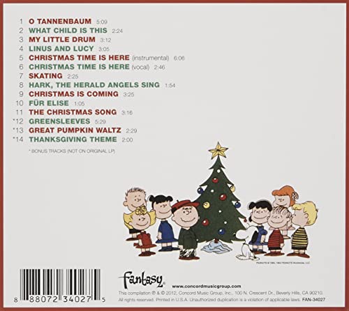 Vince Guaraldi Trio / A Charlie Brown Christmas (2012 Remastered and Expanded Edition) - CD