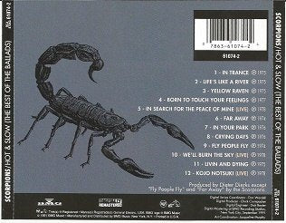 Scorpions / Best of the Ballads: Hot & Slow - CD (Used)