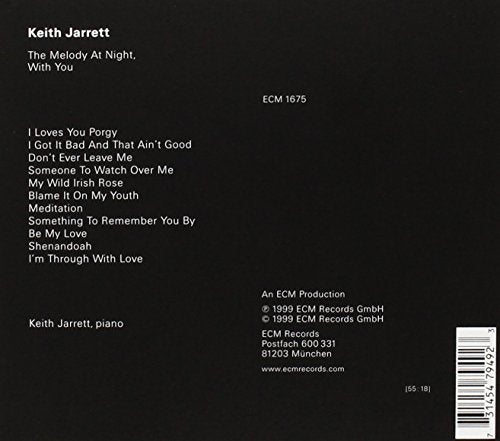 Keith Jarrett / Melody At Nightwith You - CD (Used)