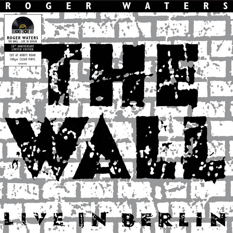Roger Waters ‎/ The Wall (Live In Berlin 1990) - 2LP CLEAR RSD2020 SEPT 26TH