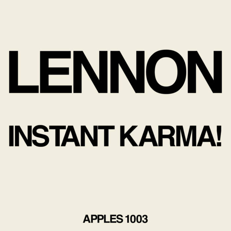 LENNON/ONO WITH THE PLASTIC ONO BAND / Instant Karma! (2020 Ultimate Mixes) - 10&