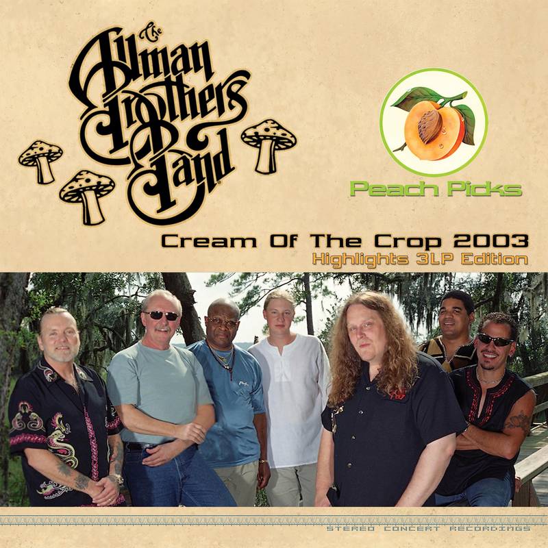 ALLMAN BROTHERS BAND / Cream Of The Crop 2003 -- Highlights - 3LP COLORED NUMBERED