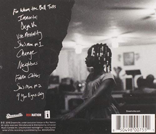 J Cole / 4 Your Eyez Only - CD