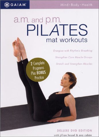 Gaiam ~ A.M & P.M Pilates mat workouts ~ Deluxe DVD edition [Import]