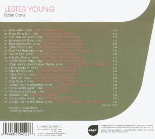Lester Young: Basie Days