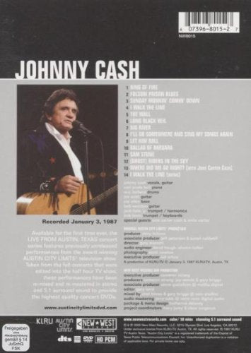 Johnny Cash: Live From Austin Texas (Austin City Limits)