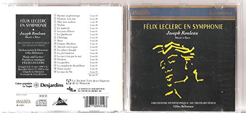 Felix Leclerc / En Symphony - CD (Used)