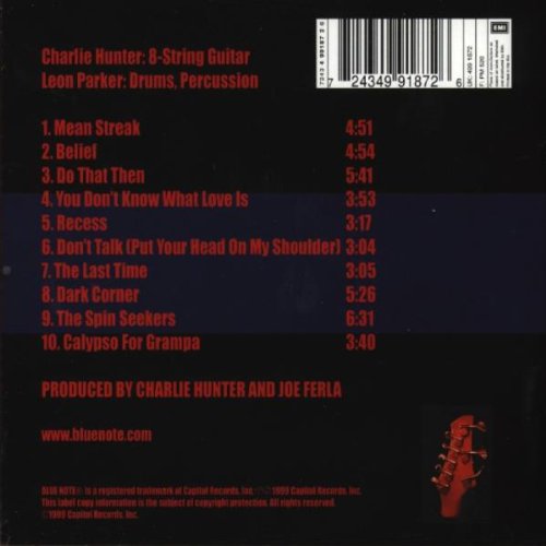 Charlie Hunter and Leon Parker / Duo - CD (Used)