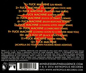 Mindless Self Indulgence / Fuck Machine - CD