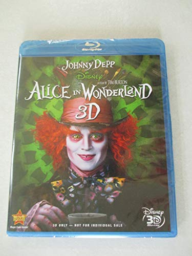 Alice in Wonderland - 3D Blu-Ray (Used)