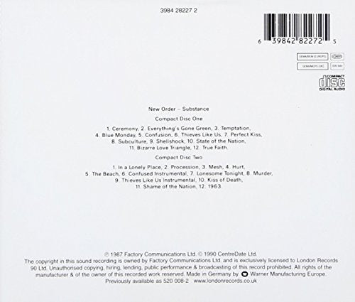 New Order / Substance - CD (Used)