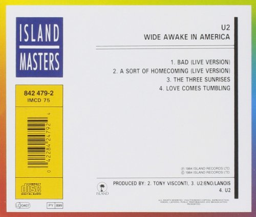 U2 / Wide Awake In America - CD (Used)