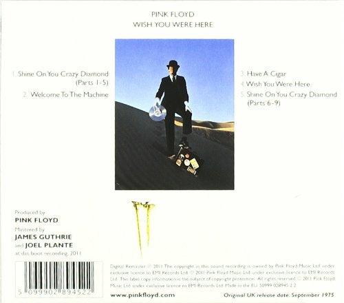 Pink Floyd / Wish You Were Here (2011 - Remaster) - CD (Used)