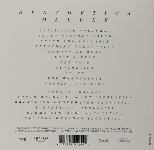 Metric / Synthetica (2CD Deluxe Edition) - CD (Used)