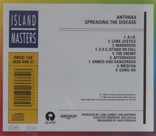 Anthrax / Spreading Disease - CD (Used)